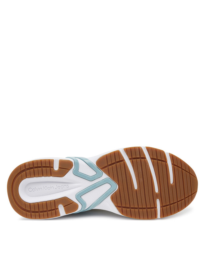 Calvin Klein Jeans Zapatillas Calvin Klein Jeans Retro Tennis Knit Mg YW0YW01887 Blanco