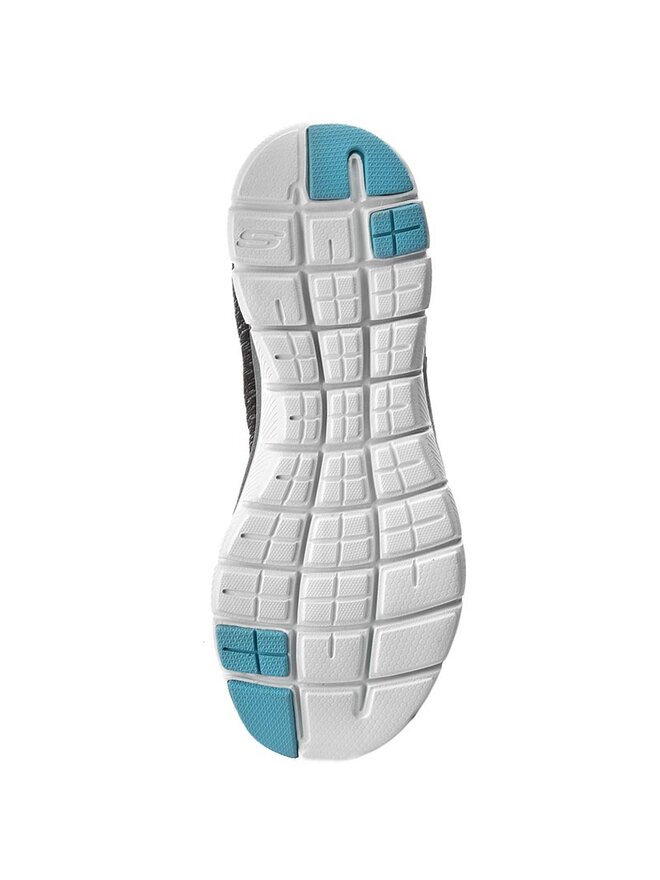 Skechers Снікерcи Skechers Flex Appeal 2.0 12753/BKLB Сірий