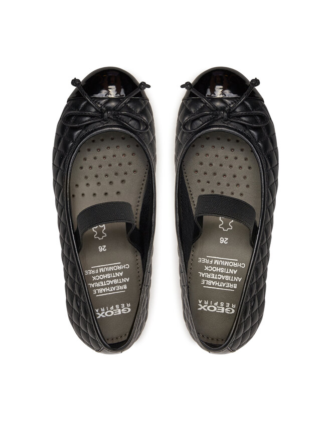 Geox Balerini Geox J Plie'B J5455B 08502 C9999 S Negru