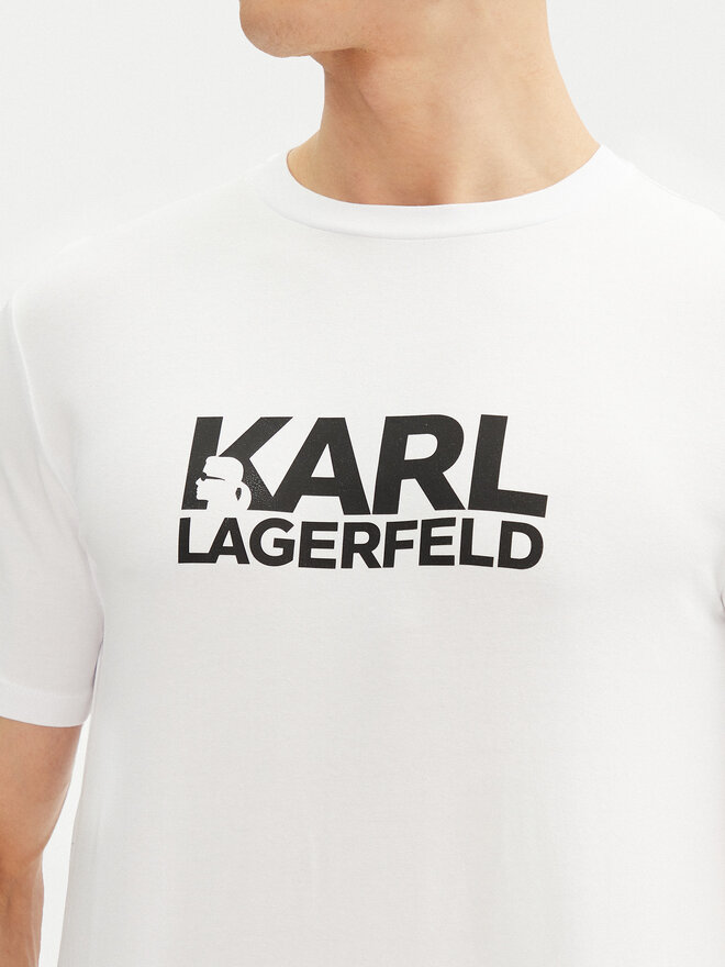 KARL LAGERFELD KARL LAGERFELD Camiseta 755087 552235 Blanco Regular Fit