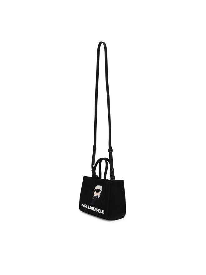 KARL LAGERFELD Ročna torba KARL LAGERFELD A3W50109 Črna