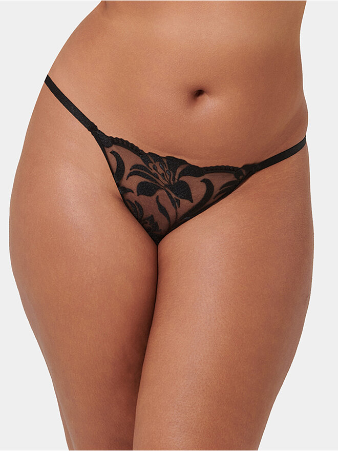 Bluebella Bluebella Στρίνγκ Leonora 42206 Μαύρο