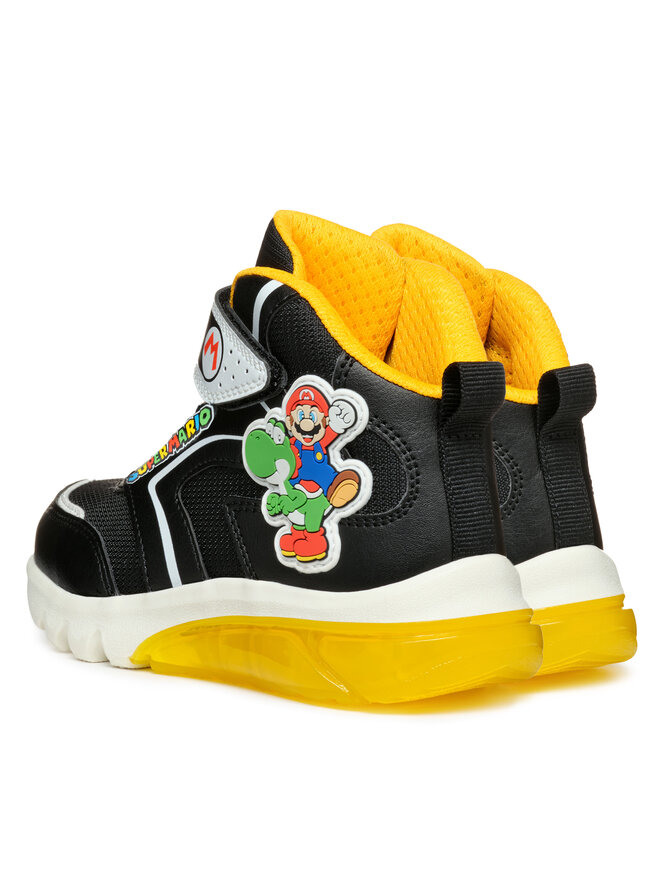 Geox Sneakersy Geox J Ciberdron Boy J46LBJ 054FU C0054 M Czarny