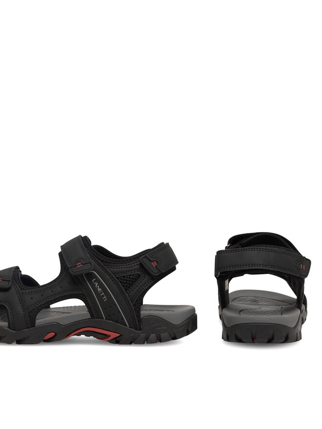 Lanetti Σανδάλια Lanetti 21MC0610 Μαύρο