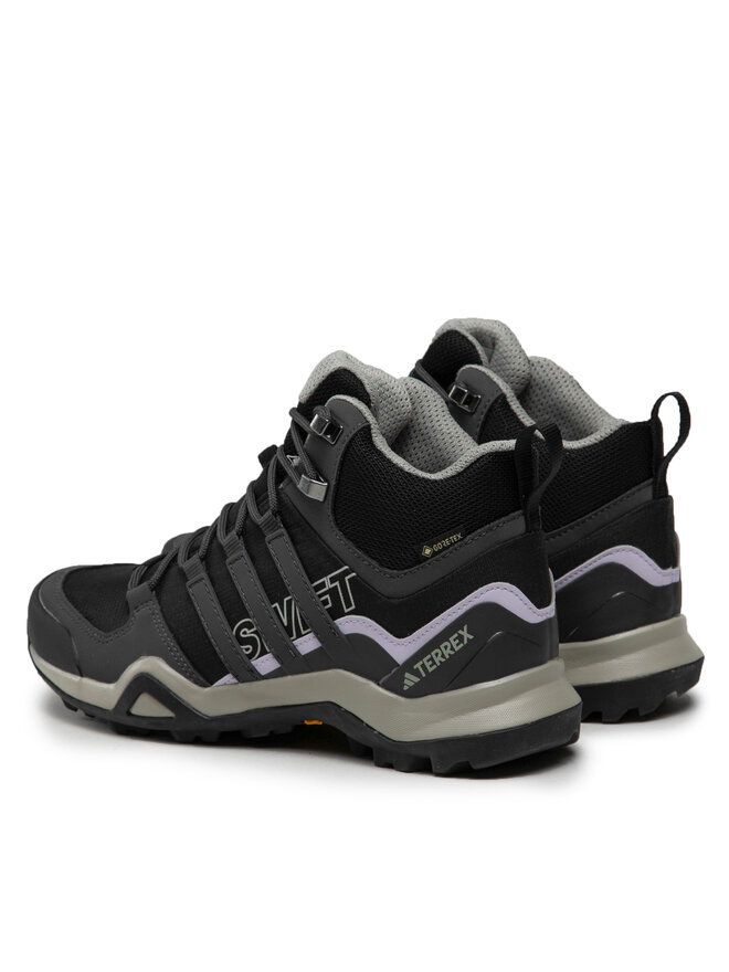adidas Трекінгові черевики adidas Terrex Swift R2 Mid GORE-TEX Hiking Shoes IF7637 Чорний