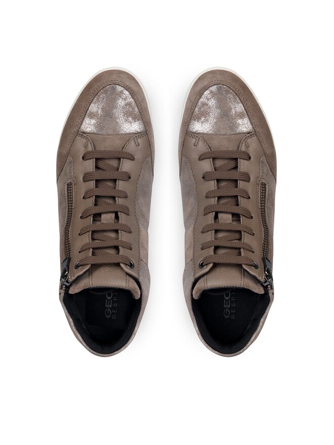 Geox Sneakersy Geox D Myria D3668B 022TC C6692 Sivá