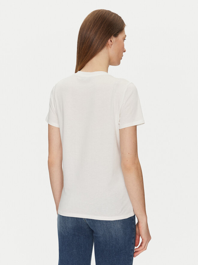 Elisabetta Franchi Elisabetta Franchi Camiseta MA-033-51E2-V180 Blanco Regular Fit