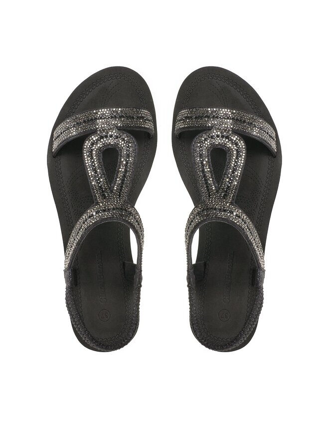 Clara Barson Sandalen Clara Barson WSS20835-01A Schwarz