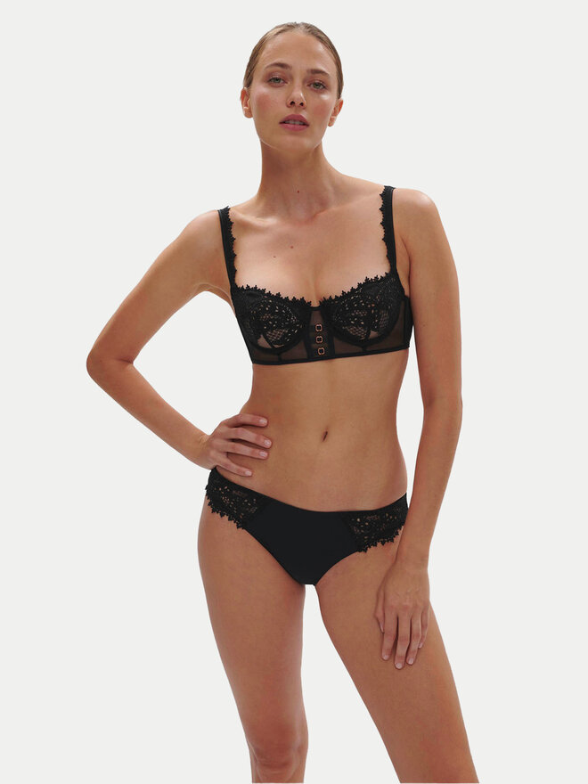 Simone Pérèle Simone Pérèle Sujetador balconette Mystic 1D3330 Negro