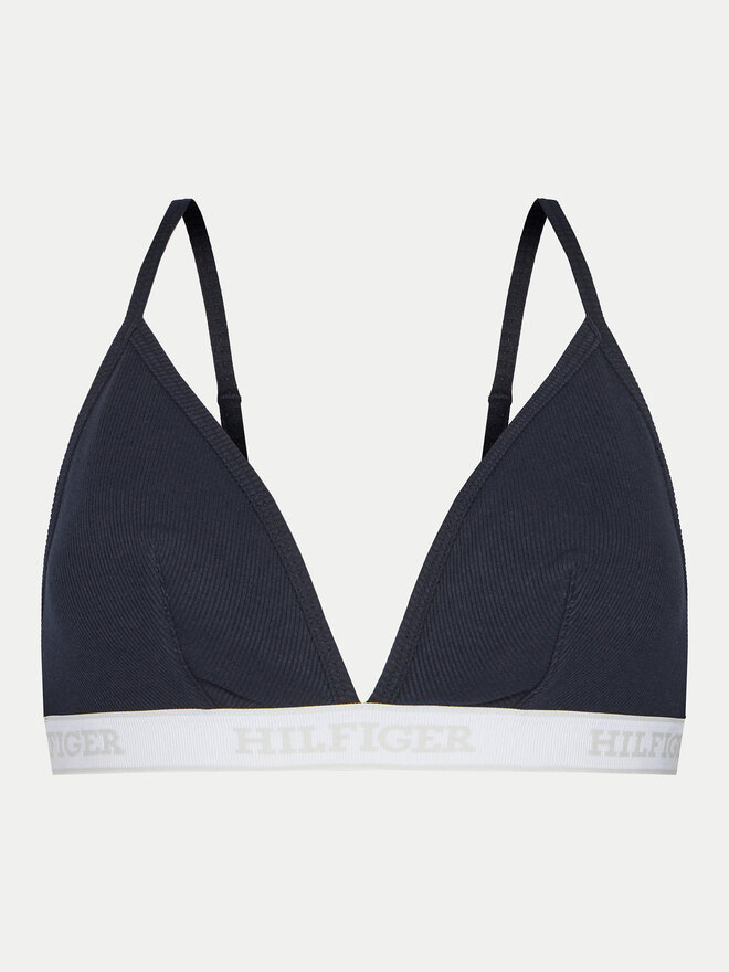 Tommy Hilfiger Tommy Hilfiger Trikotni nedrček UW0UW05537 Mornarsko modra