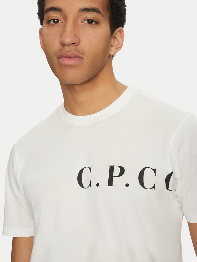 C.P. Company C.P. Company Camiseta 18CMTS139A005100W Blanco Regular Fit