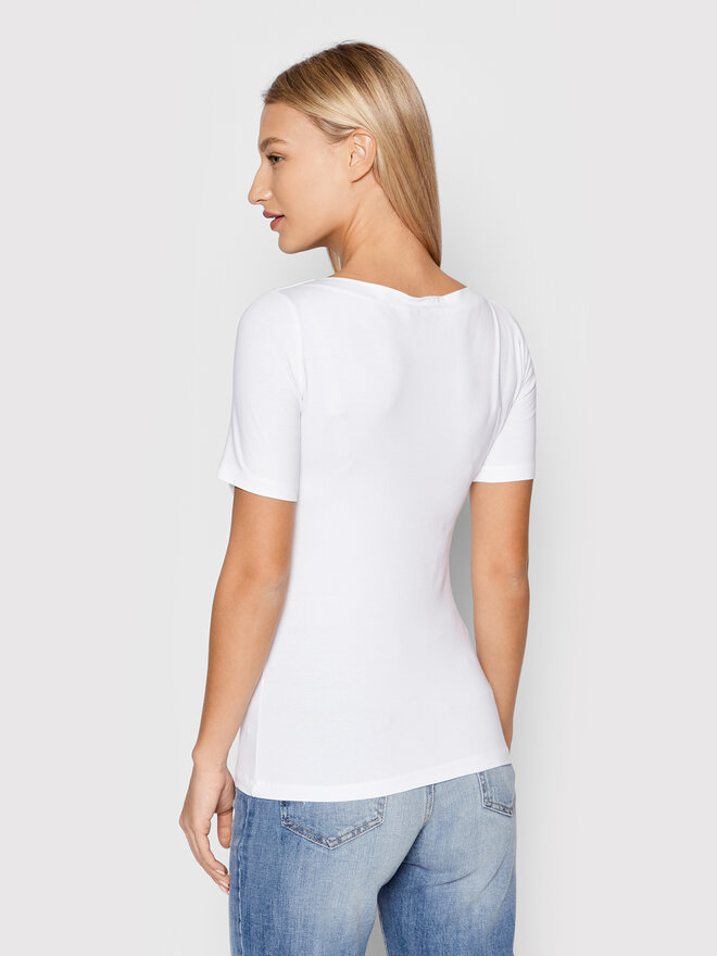 Vero Moda Vero Moda Marškinėliai Panda 10231753 Balta Regular Fit