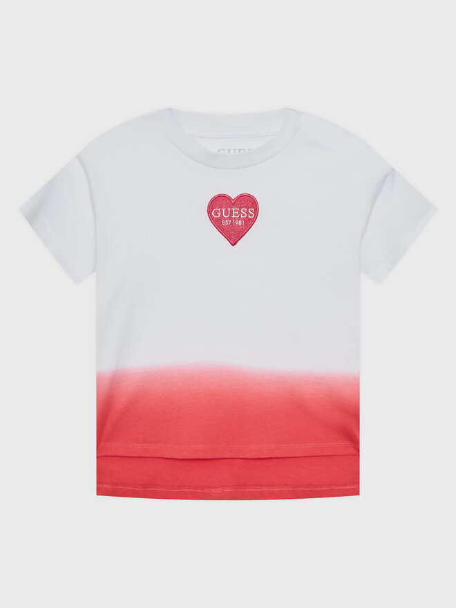 Guess Guess T-shirt J3GI05 K8HM0 Šarena Regular Fit