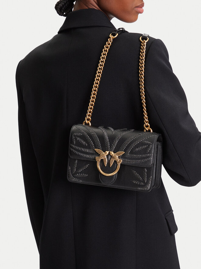 PINKO Torebka PINKO Love One Mini Cl PE 25 PLTT 100059 A2C3 Czarny