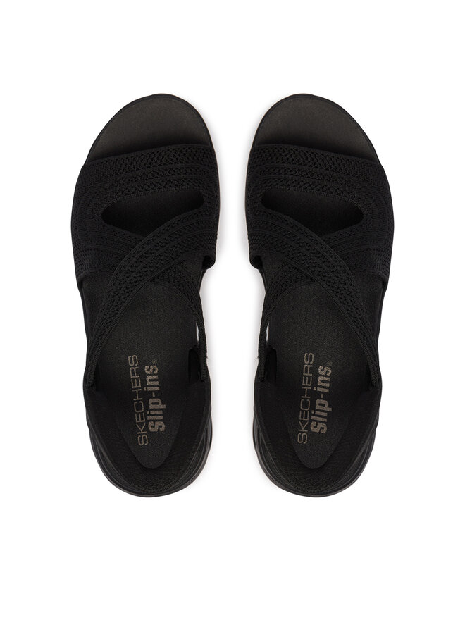 Skechers Босоніжки Skechers Slip-ins Glide-Step 119557/BBK Чорний