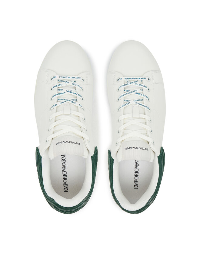 Emporio Armani Снікерcи Emporio Armani EM003663 AF18212 M0095 Білий