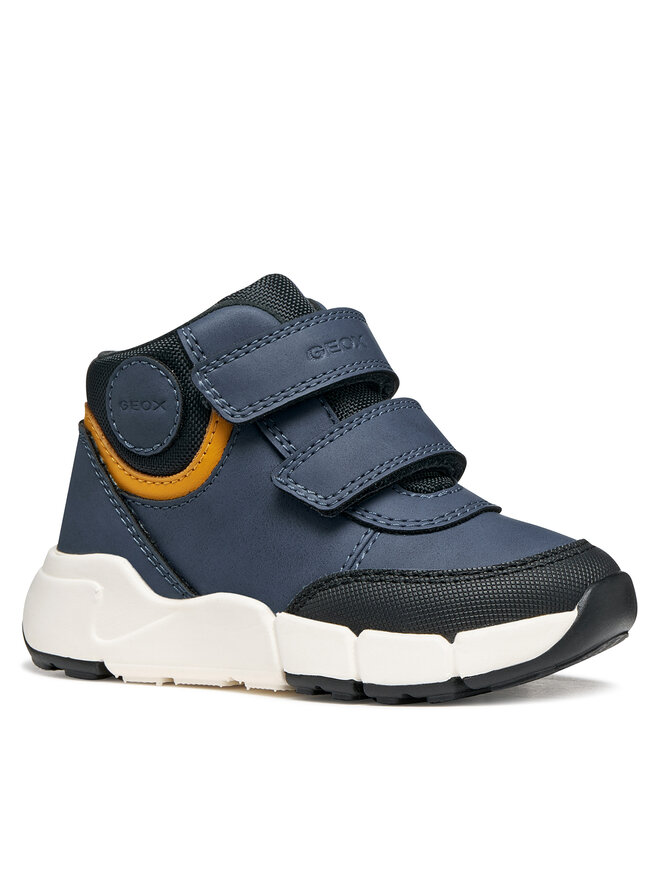 Geox Schnürschuhe Geox B Flexyper Mini Boy B666GA 0MEBC C4J2T M Dunkelblau
