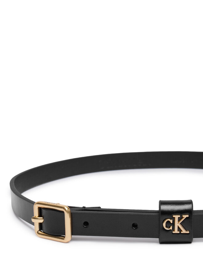 Calvin Klein Gürtel Calvin Klein Square Buckle Ck Loop 15Mm LV04F7146G Schwarz