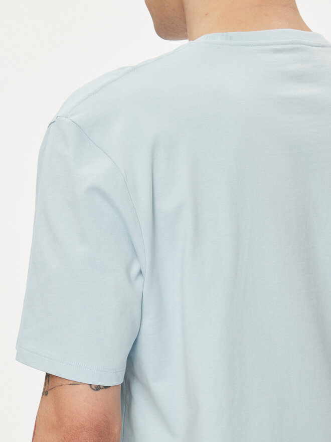 Wrangler Wrangler Футболка Sign Off 112350436 Голубий Regular Fit