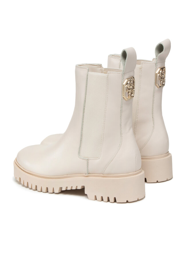 Guess Μποτάκια με λάστιχο Guess Oakess FL7OAK LEA10 Μπεζ