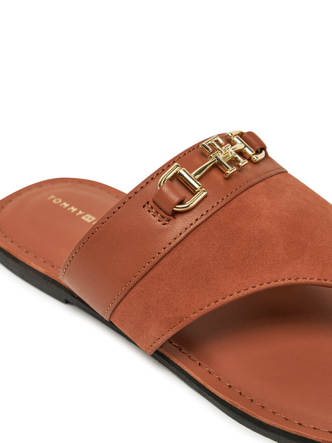 Tommy Hilfiger Zehentrenner Tommy Hilfiger FW0FW08506 Braun