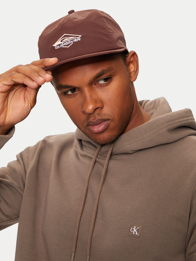 Quiksilver Шапка с козирка Quiksilver AQYHA05454 Кафяв