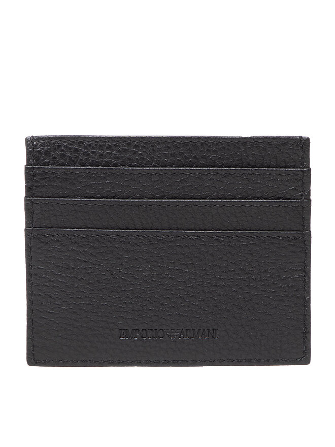 Emporio Armani Набір гаманець і чохол на картки Emporio Armani Y4R378 Y068E 80001 Чорний