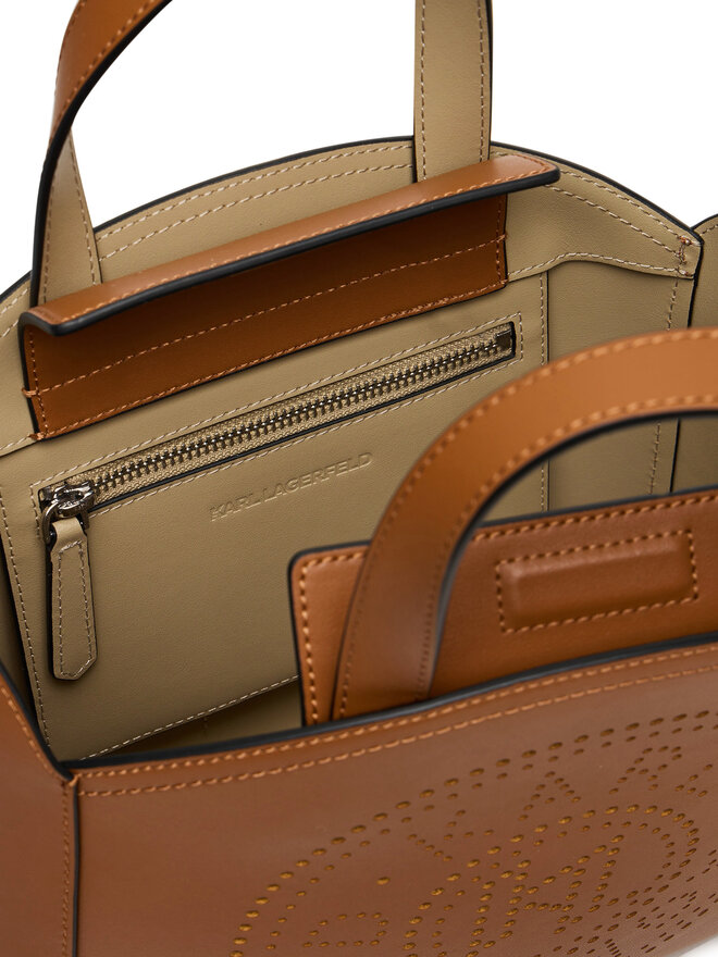 KARL LAGERFELD Дамска чанта KARL LAGERFELD A1W30058 Бежов