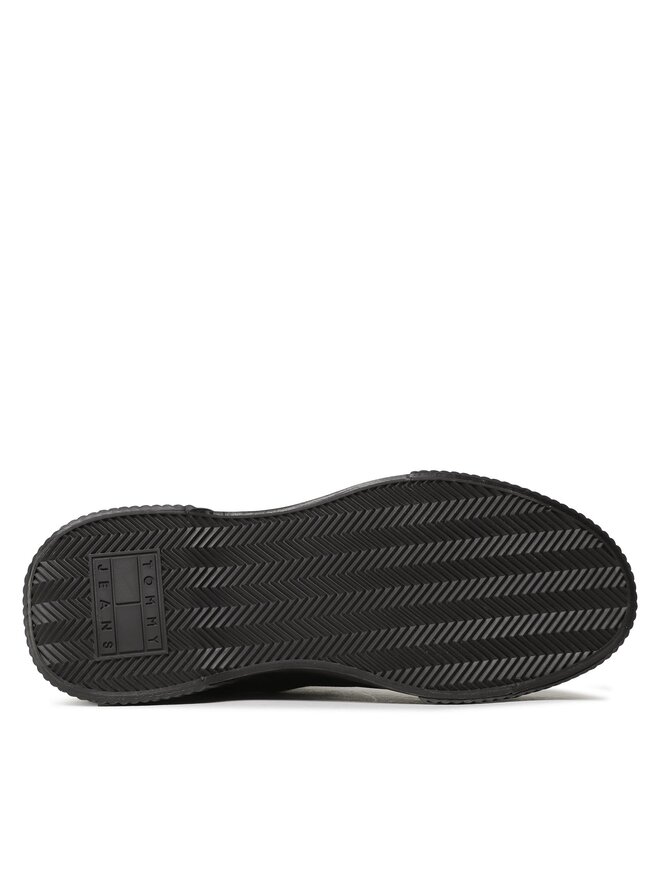 Tommy Jeans Sneakers Tommy Jeans Tjm Mid Platfirm EM0EM01198 Schwarz