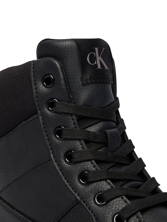 Calvin Klein Ghete Calvin Klein Lace-Up Bootie V3X5-83187-1695 D Negru