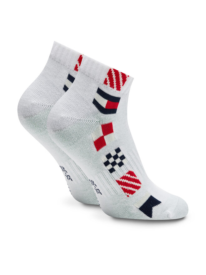 Tommy Hilfiger Σετ ψηλές κάλτσες παιδικές 2 τεμαχίων Tommy Hilfiger 701229874 Λευκό