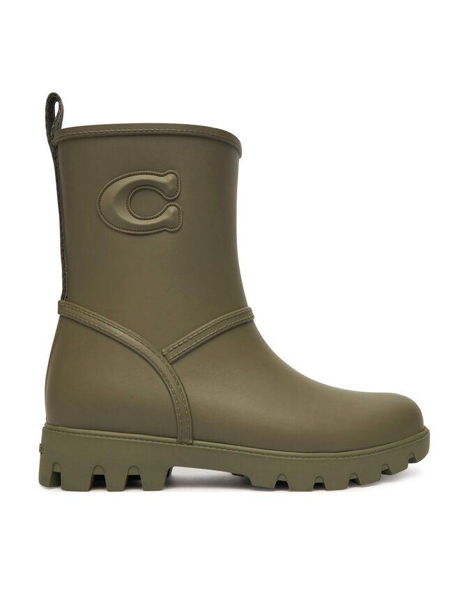 Coach Gumijasti škornji Coach Ryder CW977 Khaki