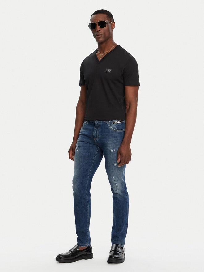 Dolce&Gabbana Dolce&Gabbana Camiseta G8PT2T G7F2I Negro Regular Fit