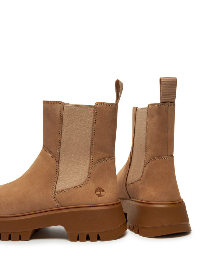 Timberland Челсі Timberland Mid Pull On Boot TB0A6FCHEN71 Бежевий