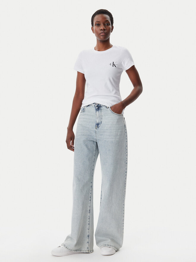Calvin Klein Jeans Calvin Klein Jeans Pack de 2 camisetas J20J219734 De color Slim Fit