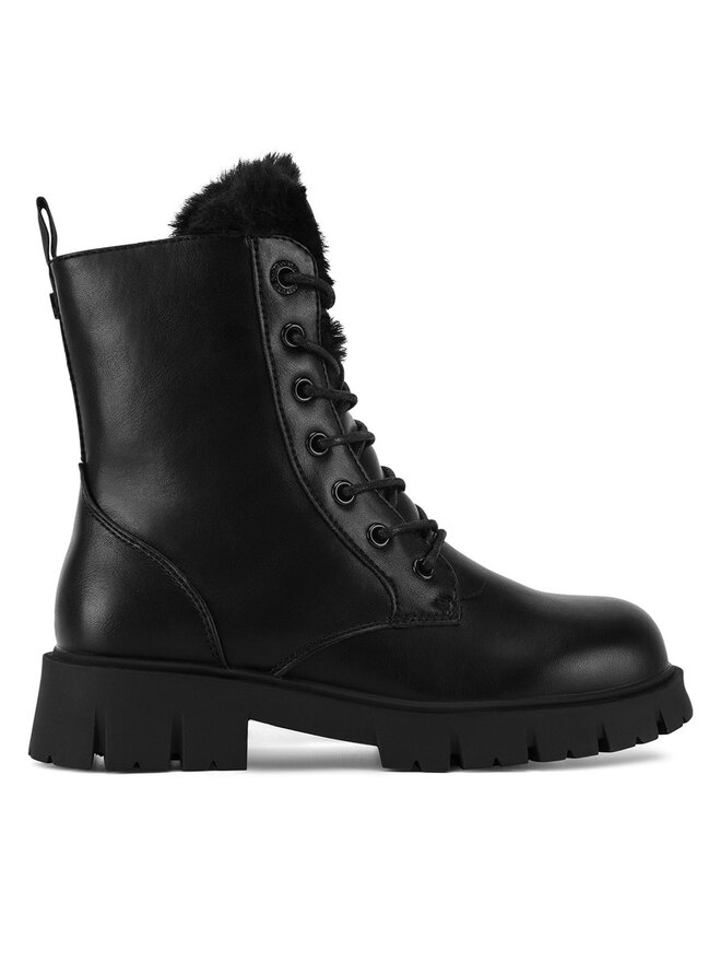 DeeZee Botines planos DeeZee CS5907-19 Negro