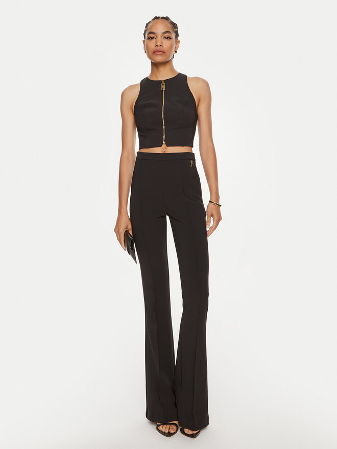 Elisabetta Franchi Elisabetta Franchi Τοπ TO-003-46E2 Μαύρο Slim Fit