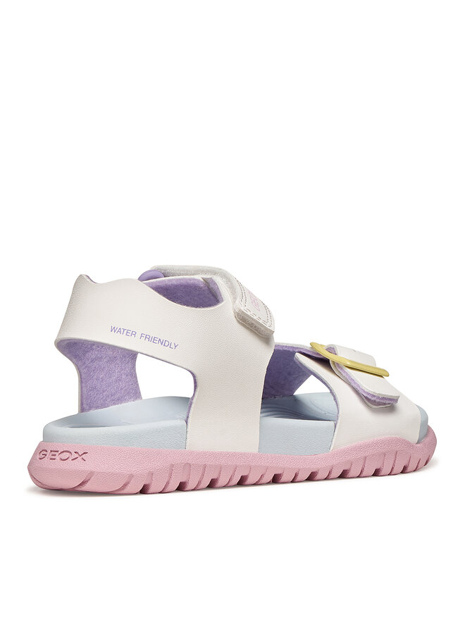 Geox Sandalen Geox J Sandal Fusbetto Gi J35HQA 000BC C0653 D Weiß