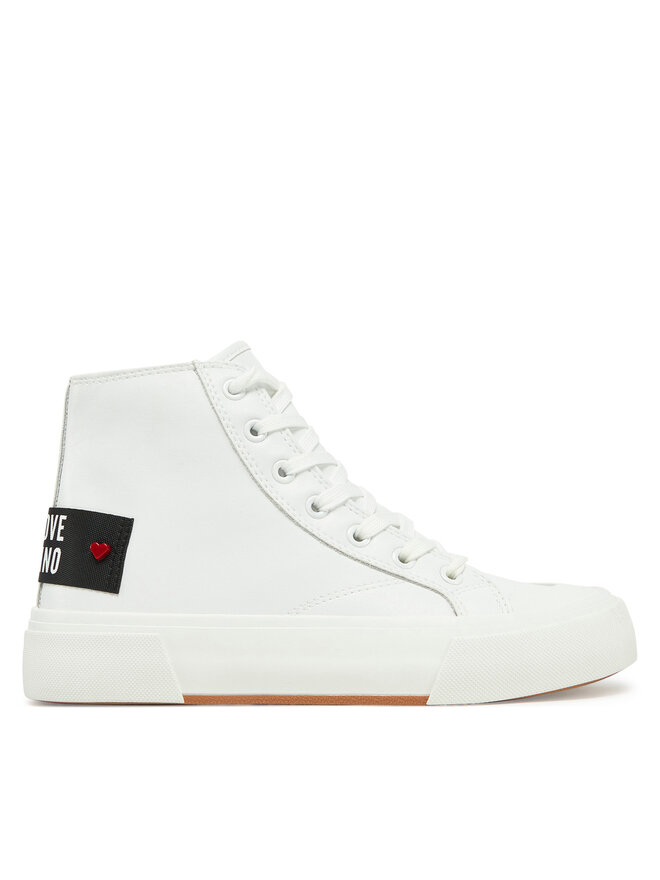 LOVE MOSCHINO Plátenky LOVE MOSCHINO JA15022G1MIA0100 Biela