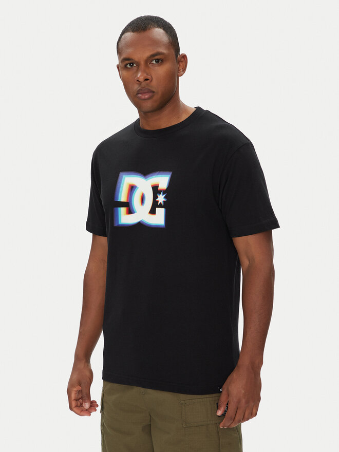 DC DC Majica ADYZT05444 KVJ0 Črna Regular Fit