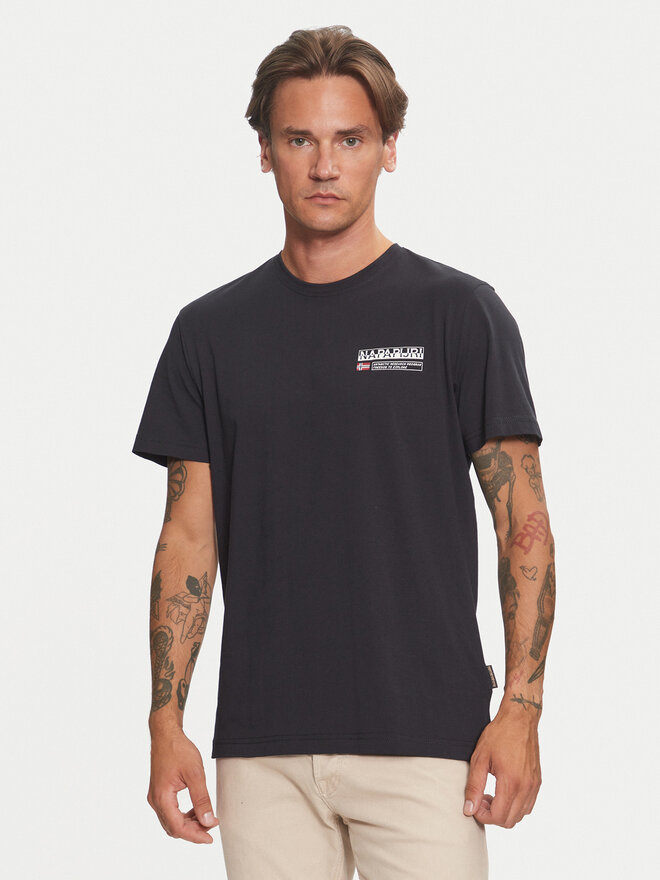 Napapijri Napapijri Camiseta Kasba NP0A4HQQ Negro Regular Fit