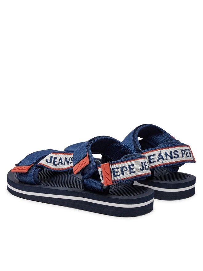 Pepe Jeans Sandales Pepe Jeans Pool One B PBS70063 Tumši zils