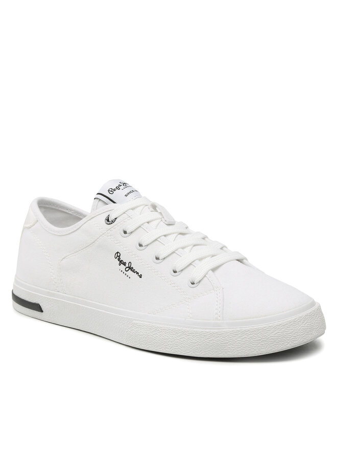 Pepe Jeans Tenisky Pepe Jeans Kenton Road M PMS30910 Biela