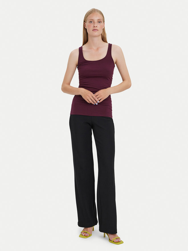 Vero Moda Vero Moda Top Maxi 10185110 Vijolična Regular Fit