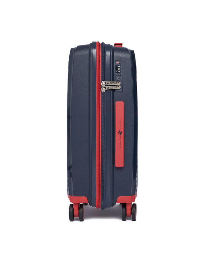 Beverly Hills Polo Club Rankinio bagažo lagaminas Beverly Hills Polo Club BHPC-WAL-005-S Tamsiai mėlyna