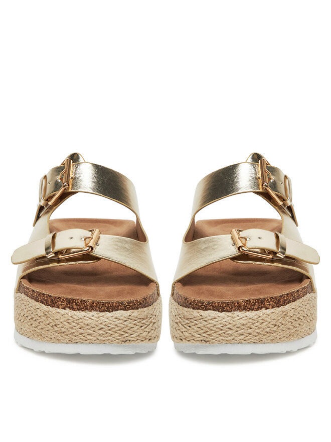 DeeZee Espadrilles DeeZee LB-P1690 Goldfarben