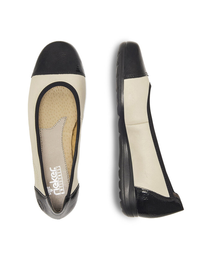 Rieker Bailarinas Rieker L9351-80 Écru
