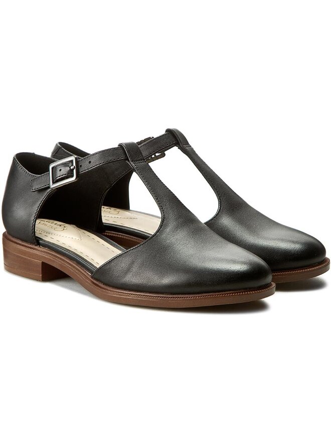 Zapatos hasta el tobillo Clarks Taylor Palm 261154894 Negro zapatos.es
