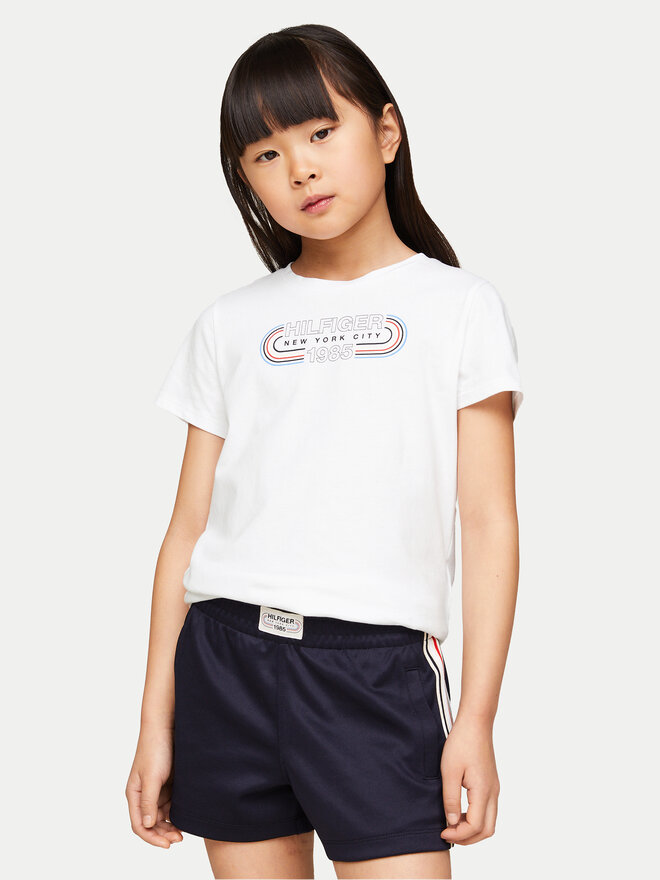 Tommy Hilfiger Tommy Hilfiger Camiseta 1985 KG0KG07858 Blanco Regular Fit