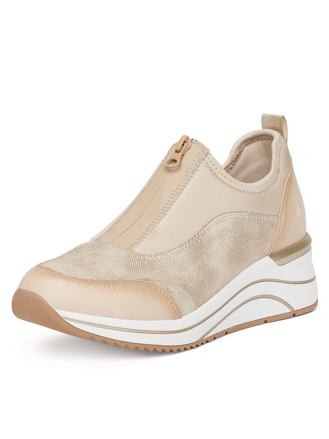 Remonte Sneakersy Remonte D0T08-61 Béžová